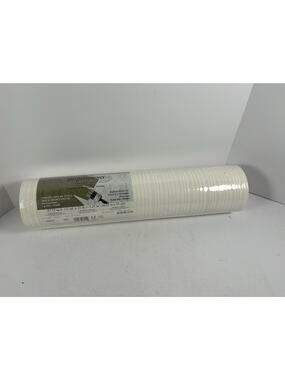 Inspirations Paintable Vinyl Wallpaper Roll 57.75 Sq Ft Textured White 48914